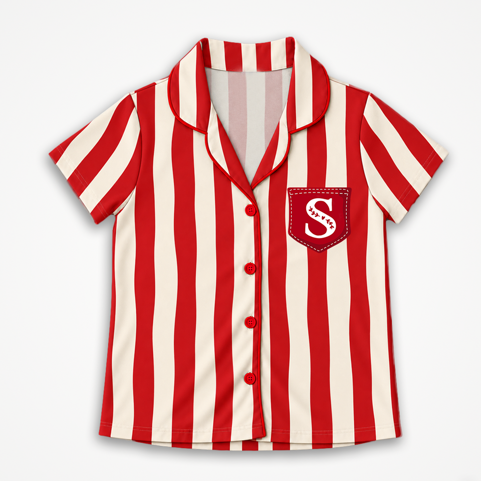 Camisa de Pijama Inglês Adulto Listras | Natal 2026