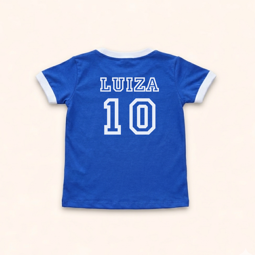 Camisa Infantil - Brasil Hexa | Copa do Mundo 2026