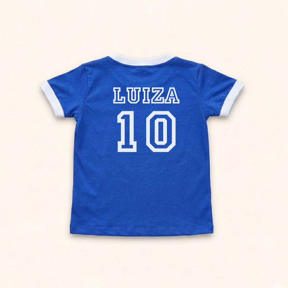 Camisa Infantil - Brasil Hexa | Copa do Mundo 2026