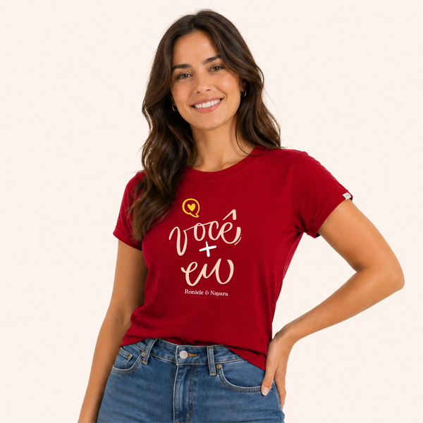 Camisa Premium Você + Eu | Dia dos Namorados