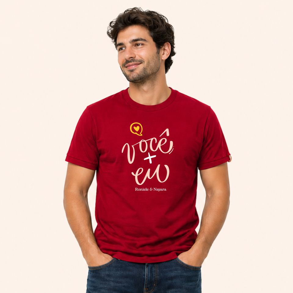 Camisa Premium Você + Eu | Dia dos Namorados