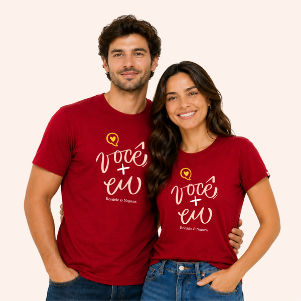 Camisa Premium Você + Eu | Dia dos Namorados
