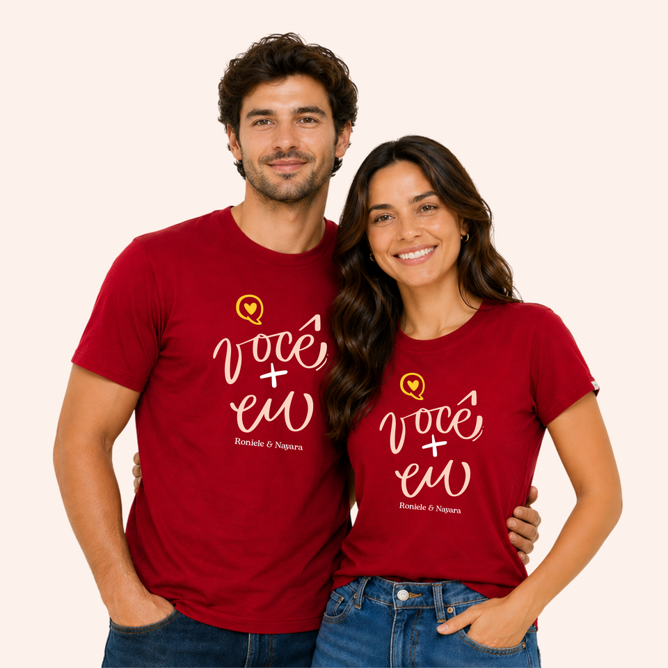Camisa Premium Você + Eu | Dia dos Namorados