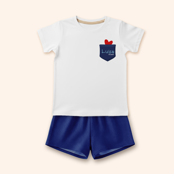 Pijama Infantil Sonhando com o Papai - Filho (a) | Dia dos Pais 2026