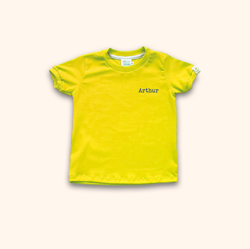 Camisa Infantil Personalizada - Minimal