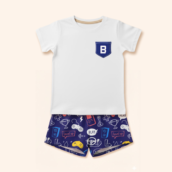 Pijama Infantil Básico - Gamer