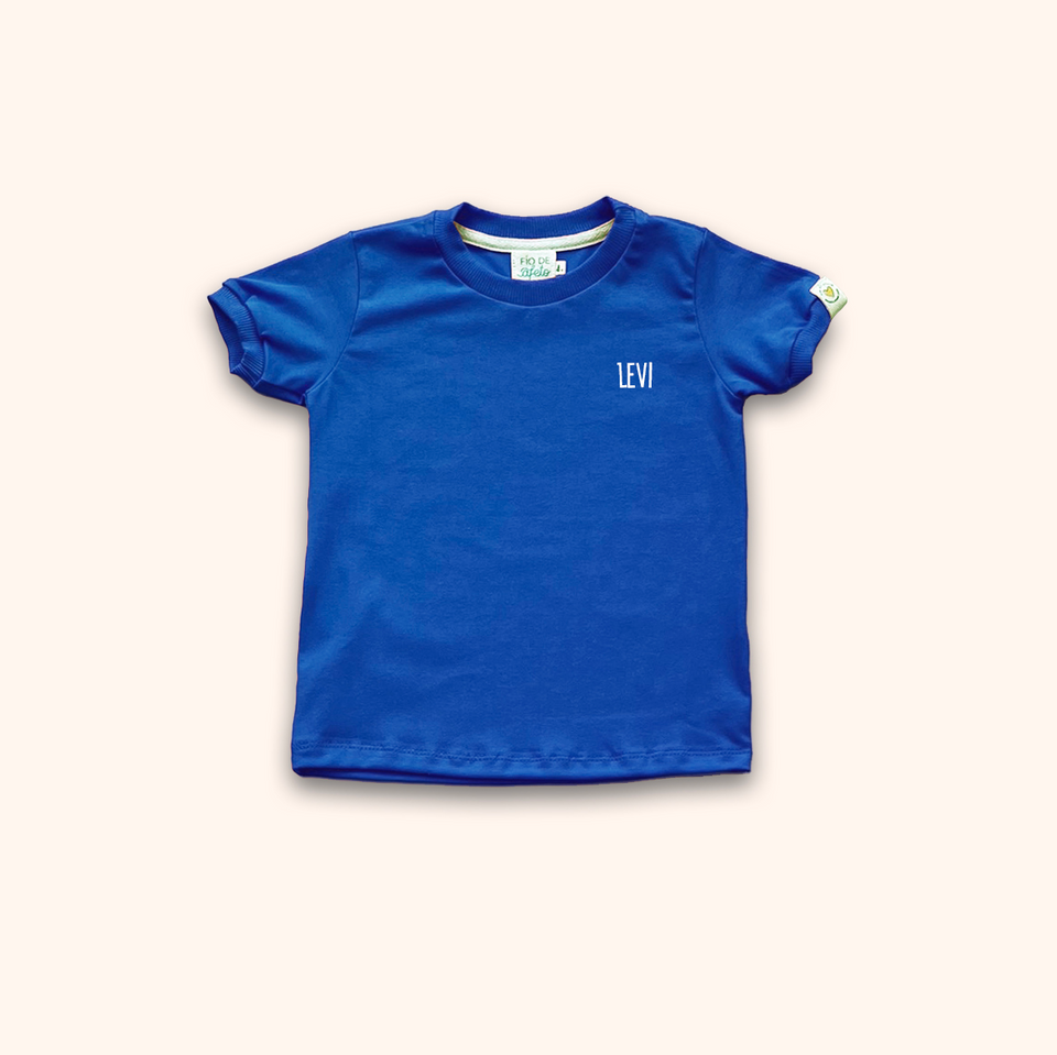 Camisa Infantil Personalizada - Minimal