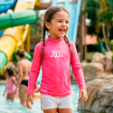 Camisa UV Pink Personalizada - De 0 a 16 Anos