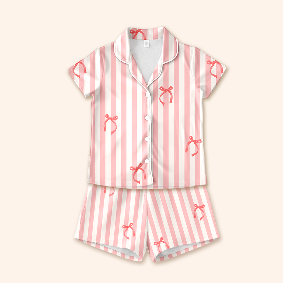 Pijama ADULTO Inglês - Lacinhos