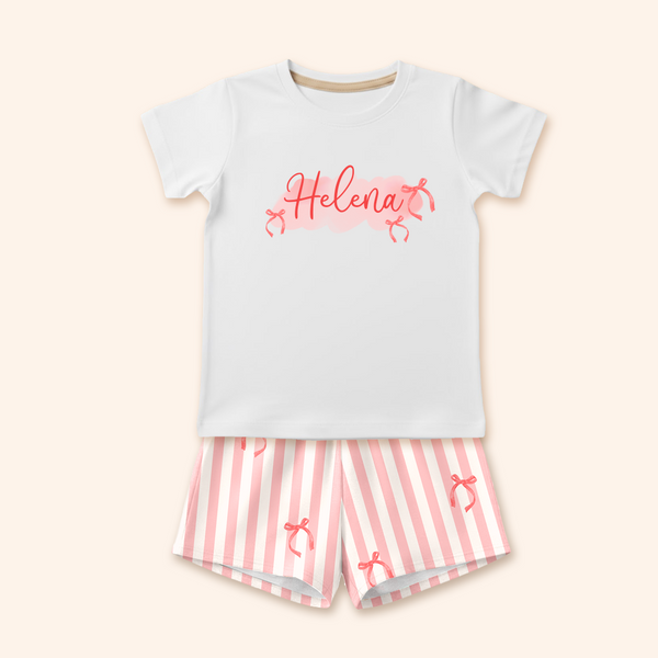 Pijama ADULTO Básico - Lacinhos