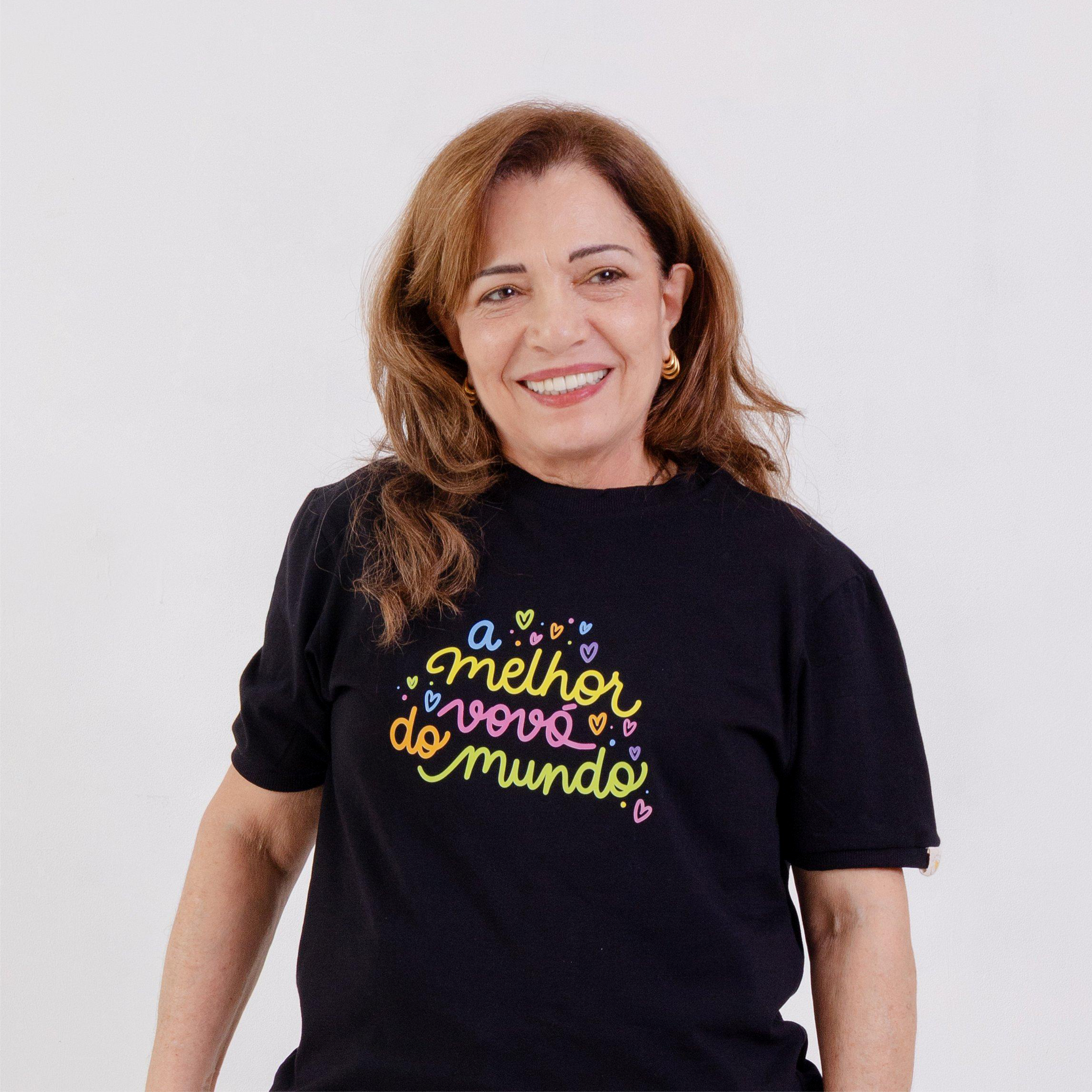 Camisa Feminina - A melhor Vovó do Mundo