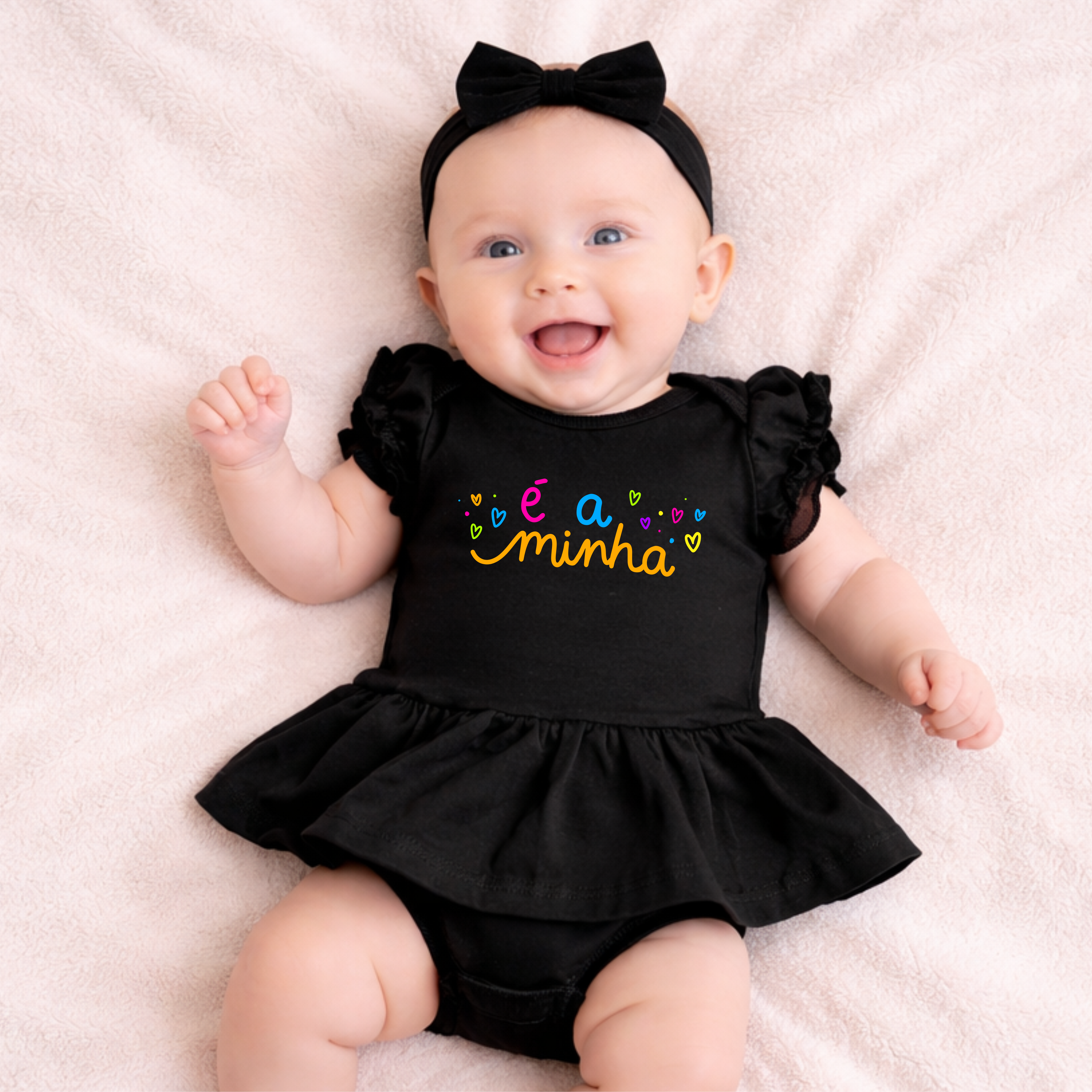 Body Bebê "É a Minha" - (Camisa) A Melhor Mãe/Vovó do Mundo