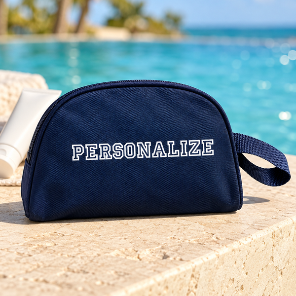 Necessaire Personalizada Azul - Nome
