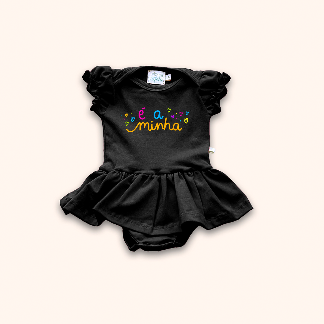 Body Bebê "É a Minha" - (Camisa) A Melhor Mãe/Vovó do Mundo