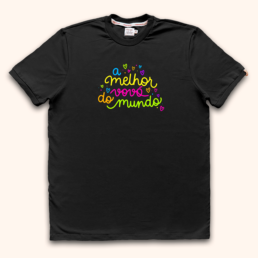 Camisa Feminina - A melhor Vovó do Mundo