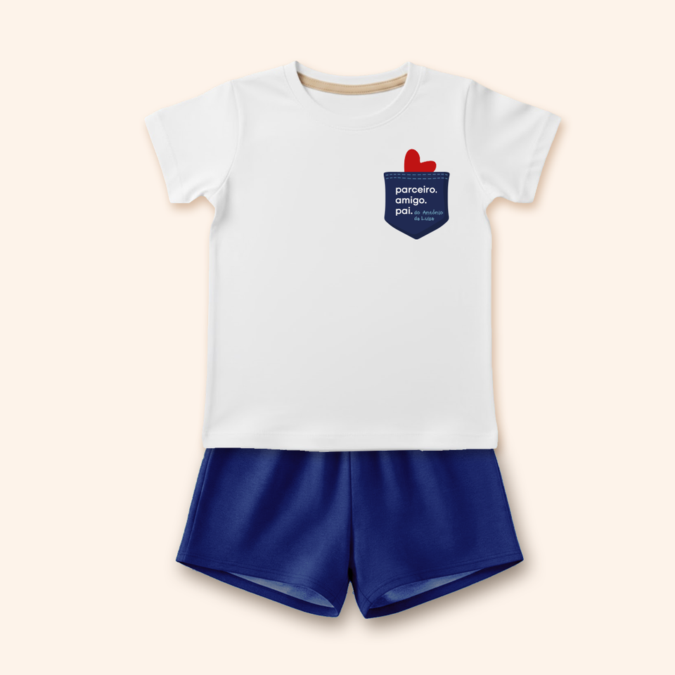 Pijama Adulto Sonhando com Papai - Pai | Dia dos Pais 2026