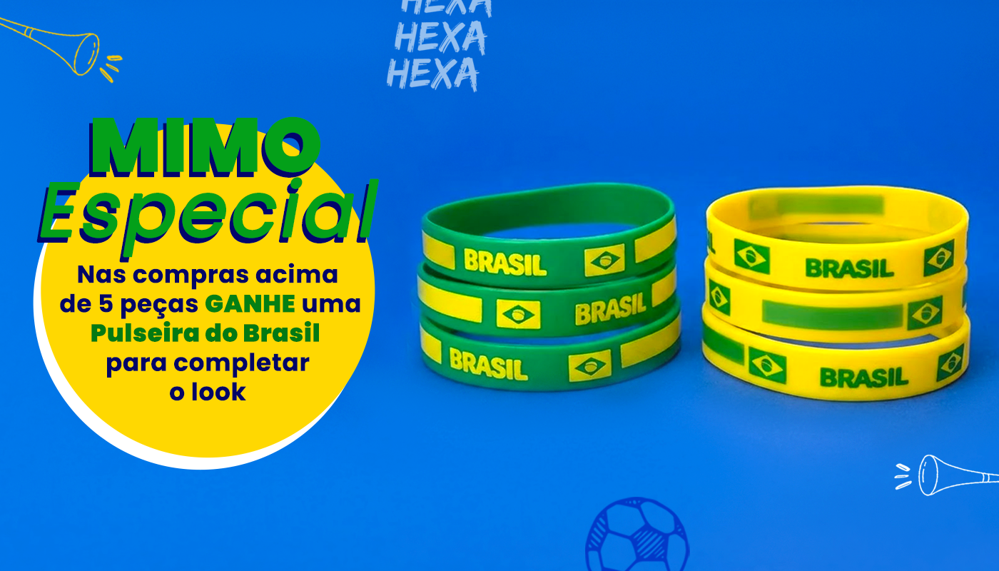 Pulseira do Brasil | Copa do Mundo 2026
