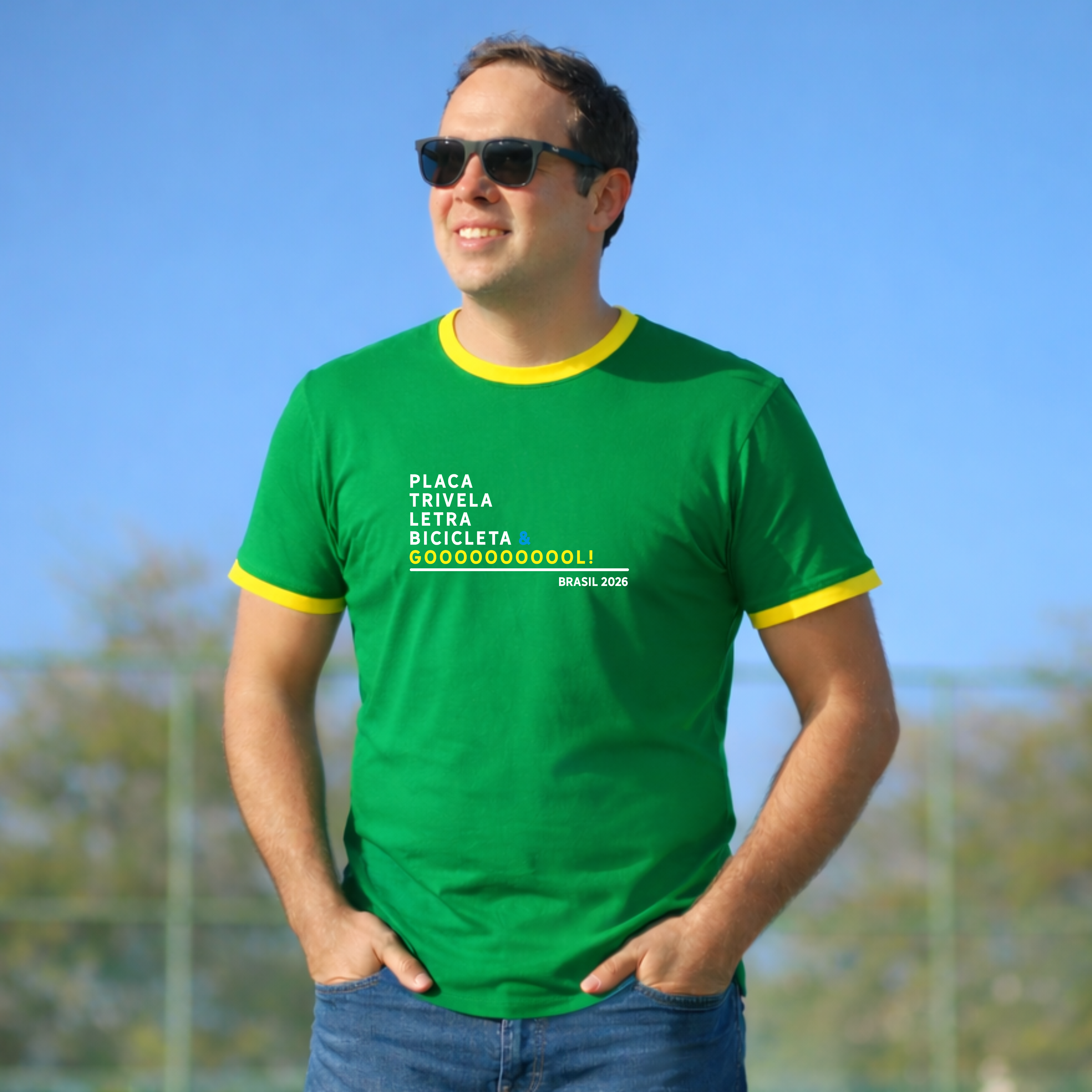 Camisa Básica - Eu Quero Ver Gol | Copa do Mundo 2026