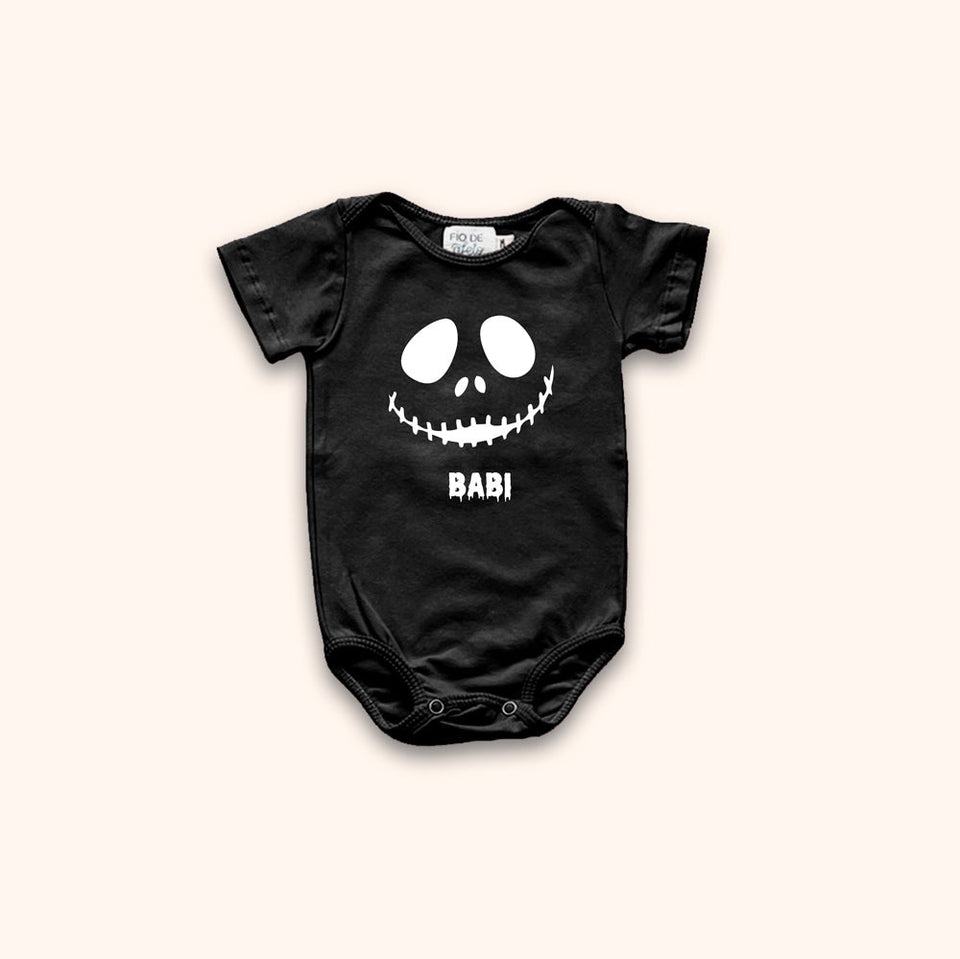 Body Bebê Personalizado Halloween - Ghost