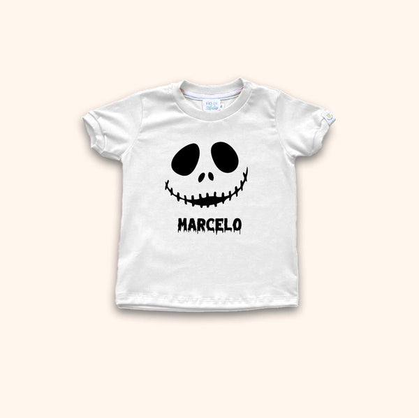 Camisa Infantil Personalizada Halloween - Ghost